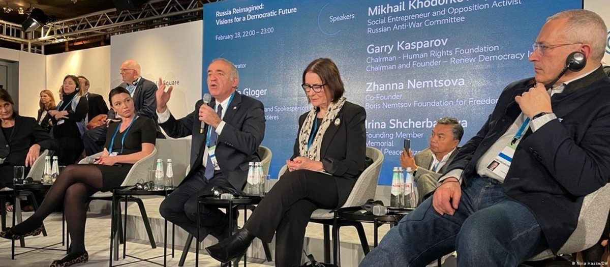 Zhanna Nemtsova at the Munich Security Conference: “People are important and we have to start this work with them, with our society inside our country.